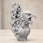 Adlergeist – Adlerskulptur im Holzschnitzstil | Adler-Deko | 5 Größen, 7 Farben | 3D-Druck Made in Germany FehnFactory