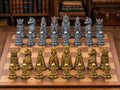 Mittelalterlicher Königshof – komplettes 32-teiliges Schachfigurenset | Historisches Design | Made in Germany
