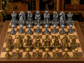 Dunkler Herrscher – komplettes 32-teiliges Schachfigurenset | Gothic Horror | Made in Germany