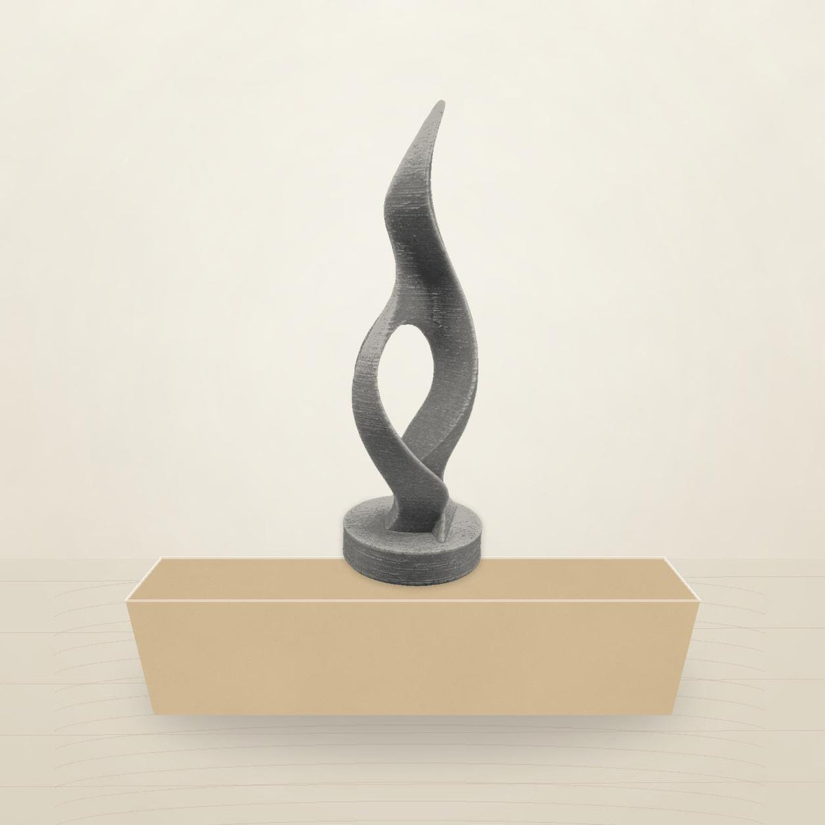 Eclipse Form – abstrakte Skulptur mit geschwungener Silhouette | Made in Germany FehnFactory