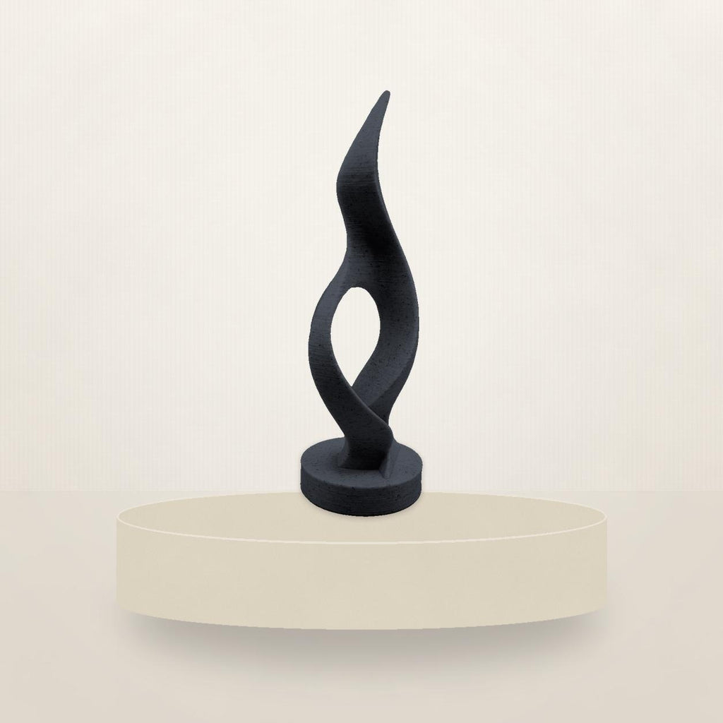 Eclipse Form – abstrakte Skulptur mit geschwungener Silhouette | Made in Germany FehnFactory