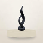 Eclipse Form – abstrakte Skulptur mit geschwungener Silhouette | Made in Germany FehnFactory