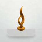 Eclipse Form – abstrakte Skulptur mit geschwungener Silhouette | Made in Germany FehnFactory