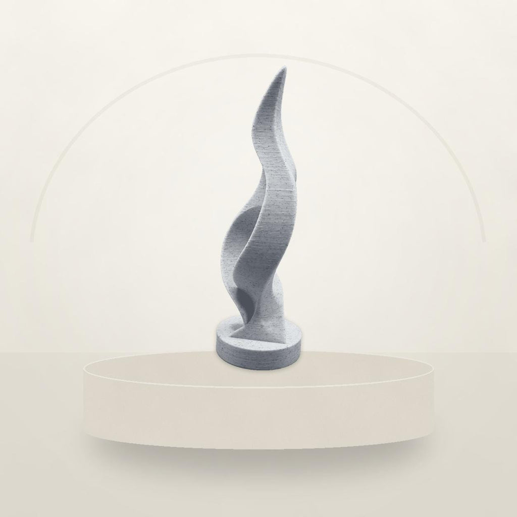 Eclipse Form – abstrakte Skulptur mit geschwungener Silhouette | Made in Germany FehnFactory