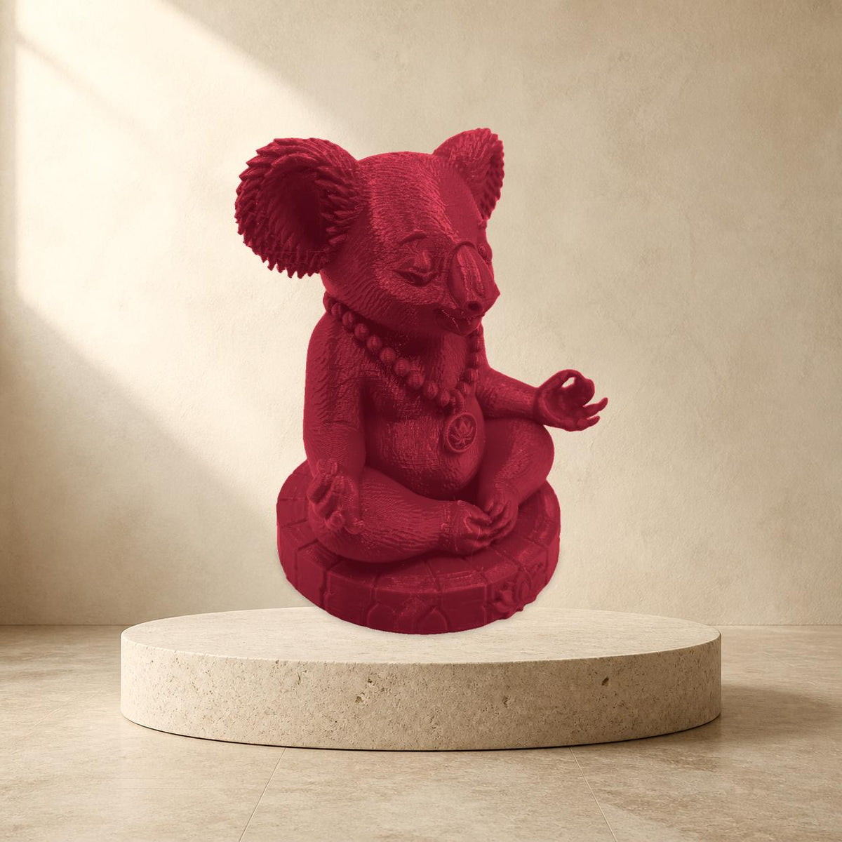 Meditierender Koala – dekorative Tier-Skulptur | ruhige Deko | Made in Germany FehnFactory
