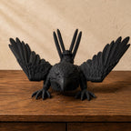 Beweglicher Adler – posierbare Flexi-Figur | ca. 17,5 cm & 7 Oberflächen | Made in Germany FehnFactory