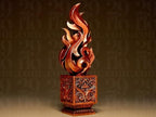 Element Feuer – abstrakte Element-Skulptur | dynamische Flammenform | Made in Germany FehnFactory