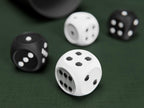 6er-Set Würfel – abgerundete Spielwürfel mit 3D-Punkten, moderne Brettspiel-Würfel FehnFactory