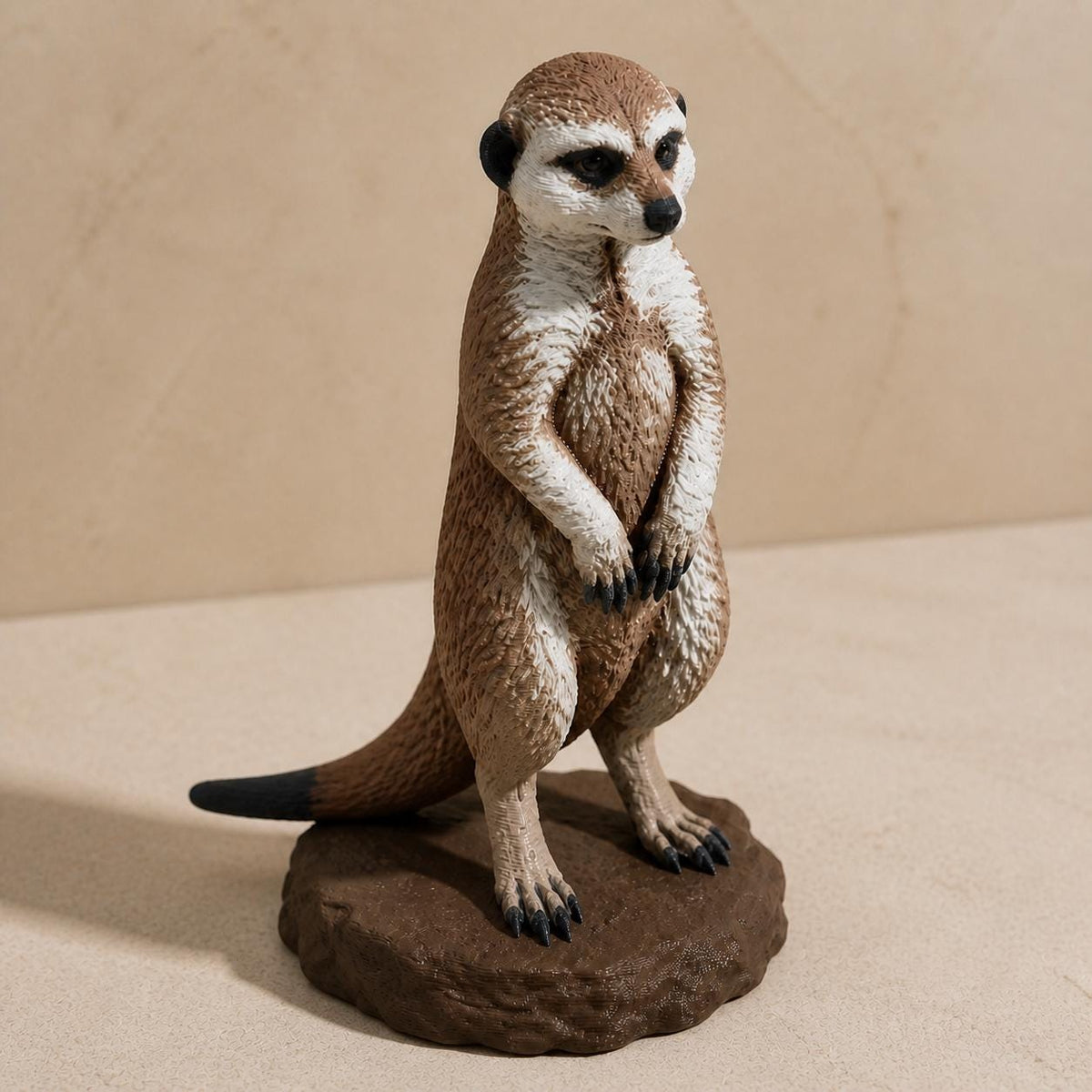 Wüsten-Späher – Erdmännchen-Skulptur | Safari- & Tier-Deko | Made in Germany FehnFactory