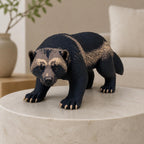 Ironclaw Wolverine – Vielfraß-Skulptur | Tierfigur | Made in Germany FehnFactory