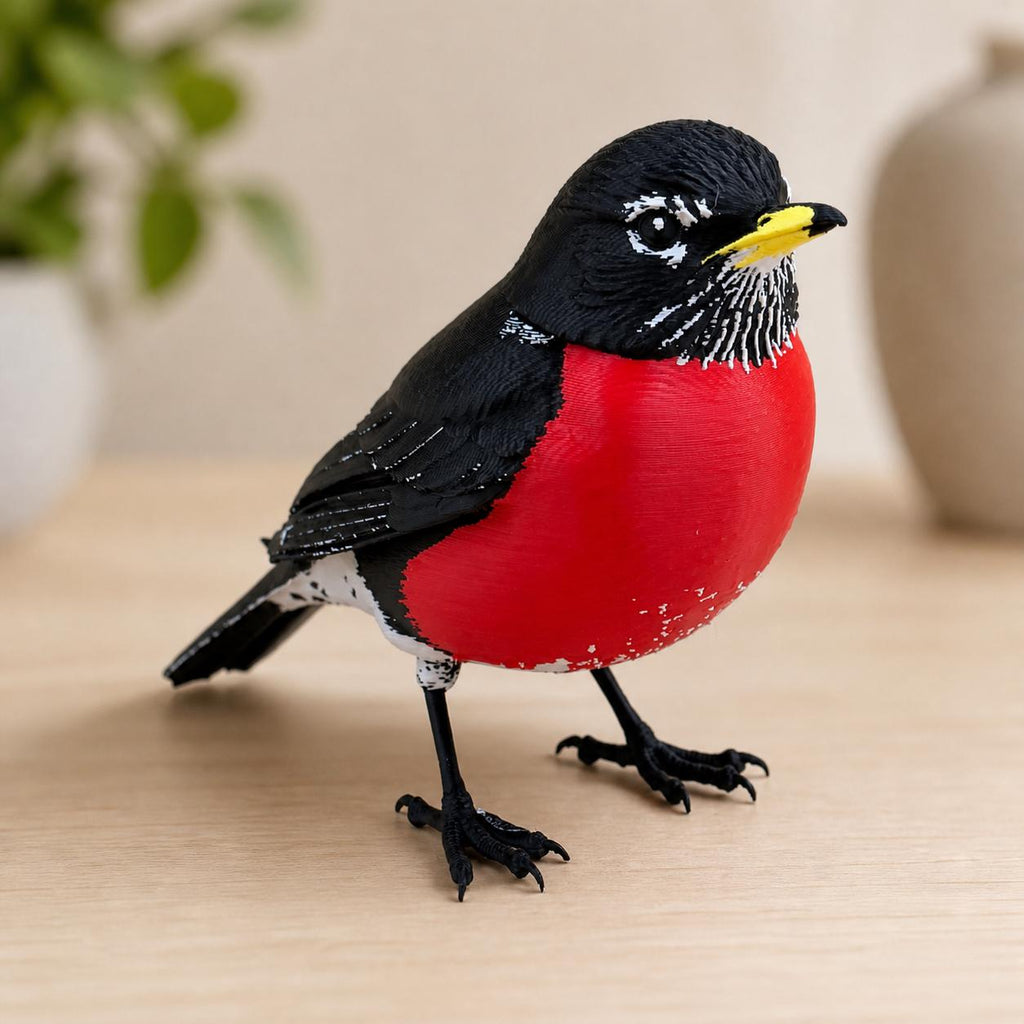 Backyard Red Robin – Amerikanische Wanderdrossel | Made in Germany FehnFactory
