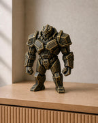 Golem Warrior Technician – gepanzerte Fantasy-Figur | handbemalt | Made in Germany FehnFactory