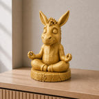 Zen-Esel – meditierende Eselfigur | handbemalt | Made in Germany FehnFactory