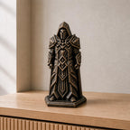 Dunkler Meisterkrieger – Fantasy-Ritter-Skulptur | handbemalt | Made in Germany FehnFactory