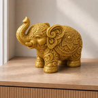 Ornament-Elefant – detailreiche Skulptur | handbemalt | Made in Germany FehnFactory