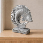 Betta Spirit – Kampffisch-Skulptur mit fließenden Flossen | handbemalt oder gedruckt | Made in Germany FehnFactory