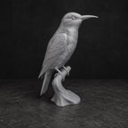 Bienenfresser auf Ast – detailreiche Vogelskulptur | handbemalt oder gedruckt | Made in Germany FehnFactory