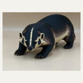 Amerikanischer Dachs – realistische Wildtier-Skulptur | Made in Germany FehnFactory