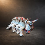Ushi Articulated bewegliche Fantasy Figur | 3D Druck oder handbemalt | Pipe Cox Design | ca. 20 cm FehnFactory
