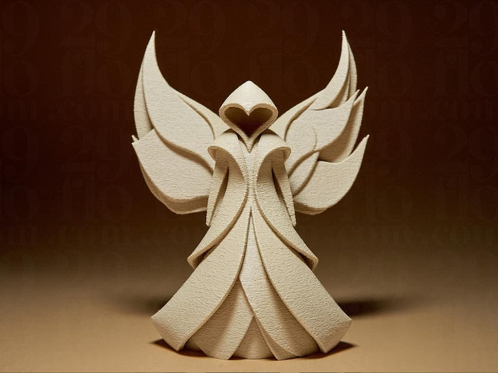 Abstrakter Engel – moderne Engel-Skulptur | geflügelte Dekofigur | Made in Germany FehnFactory