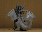 Drachenfigur – detailreiche Fantasy-Drachen-Skulptur | Sammlerfigur | Made in Germany FehnFactory
