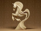 Springendes Pferd – moderne Pferde-Skulptur | dynamische Tierfigur | Made in Germany FehnFactory