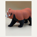 Roter Panda mit Ringelschwanz – realistische Tier-Skulptur | Made in Germany FehnFactory
