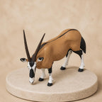 Wüstenspeer – Gemsbock-Oryx-Skulptur | Safari- & Wildtier-Deko | Made in Germany FehnFactory