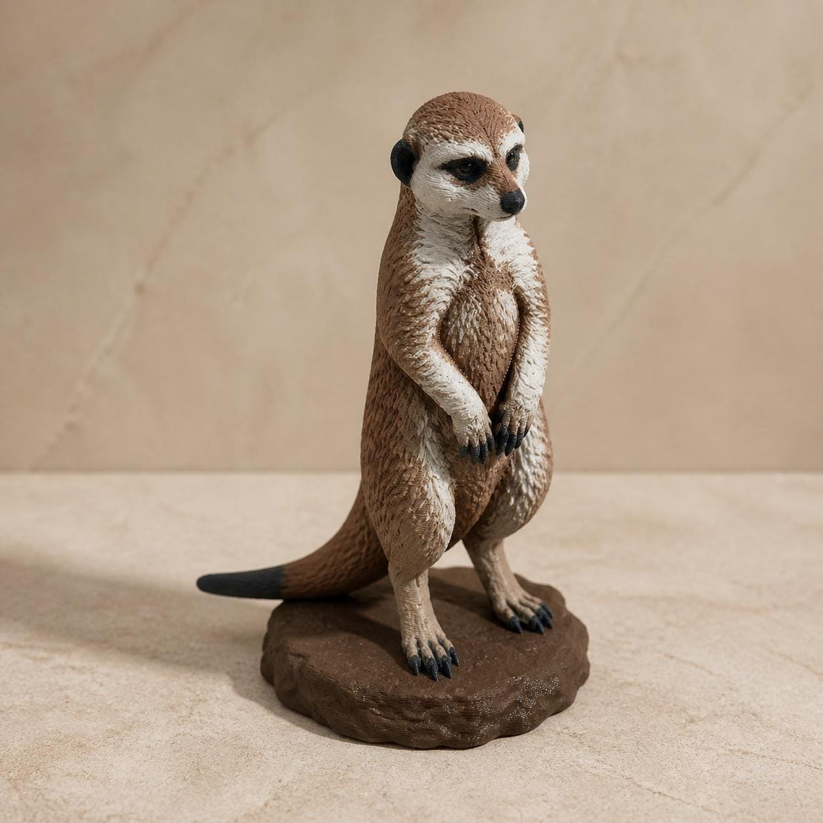 Wüsten-Späher – Erdmännchen-Skulptur | Safari- & Tier-Deko | Made in Germany FehnFactory