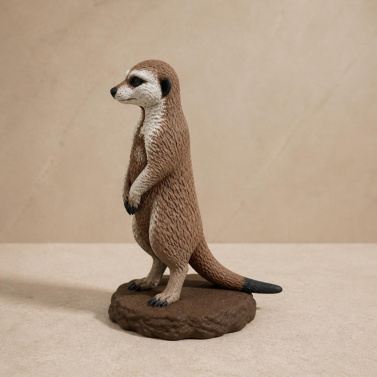 Wüsten-Späher – Erdmännchen-Skulptur | Safari- & Tier-Deko | Made in Germany FehnFactory