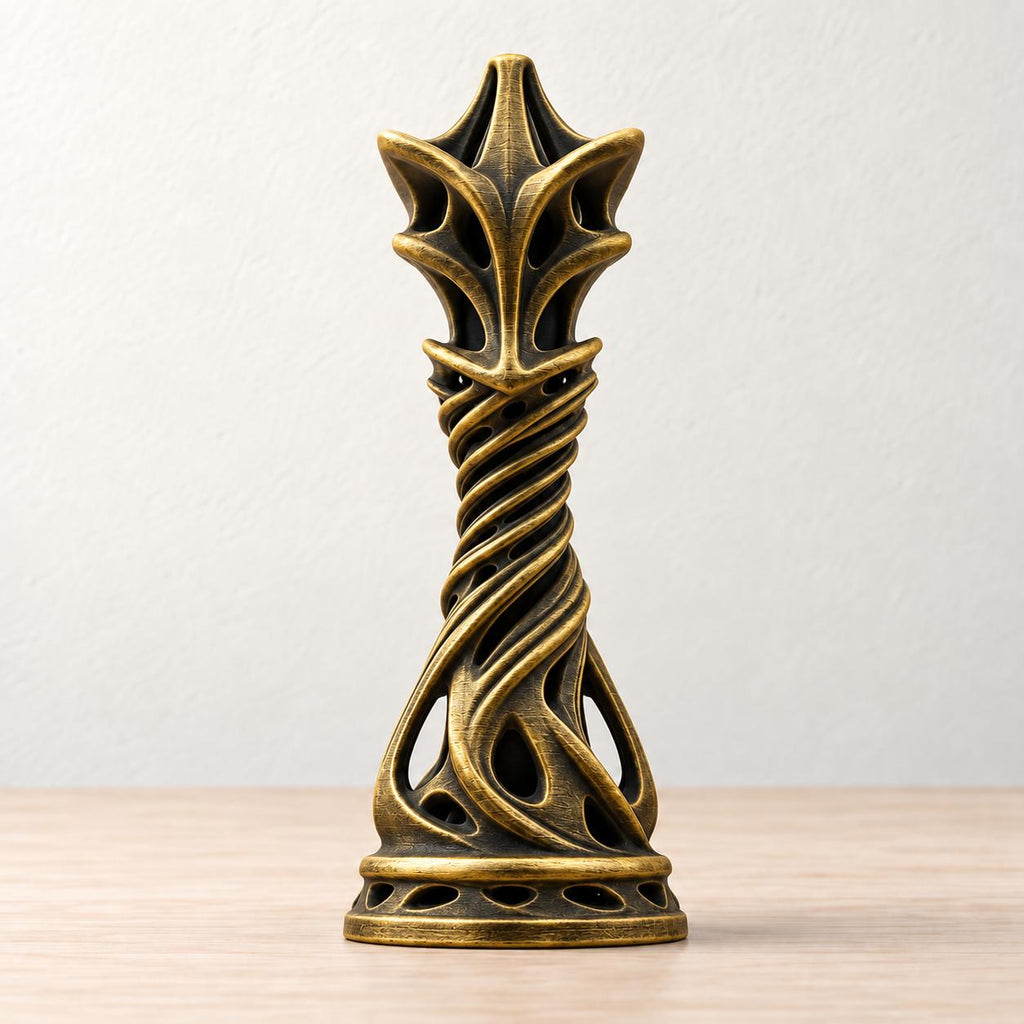 Flow – abstrakte Design-Skulptur | geometrische Wohnraum-Deko | Made in Germany FehnFactory