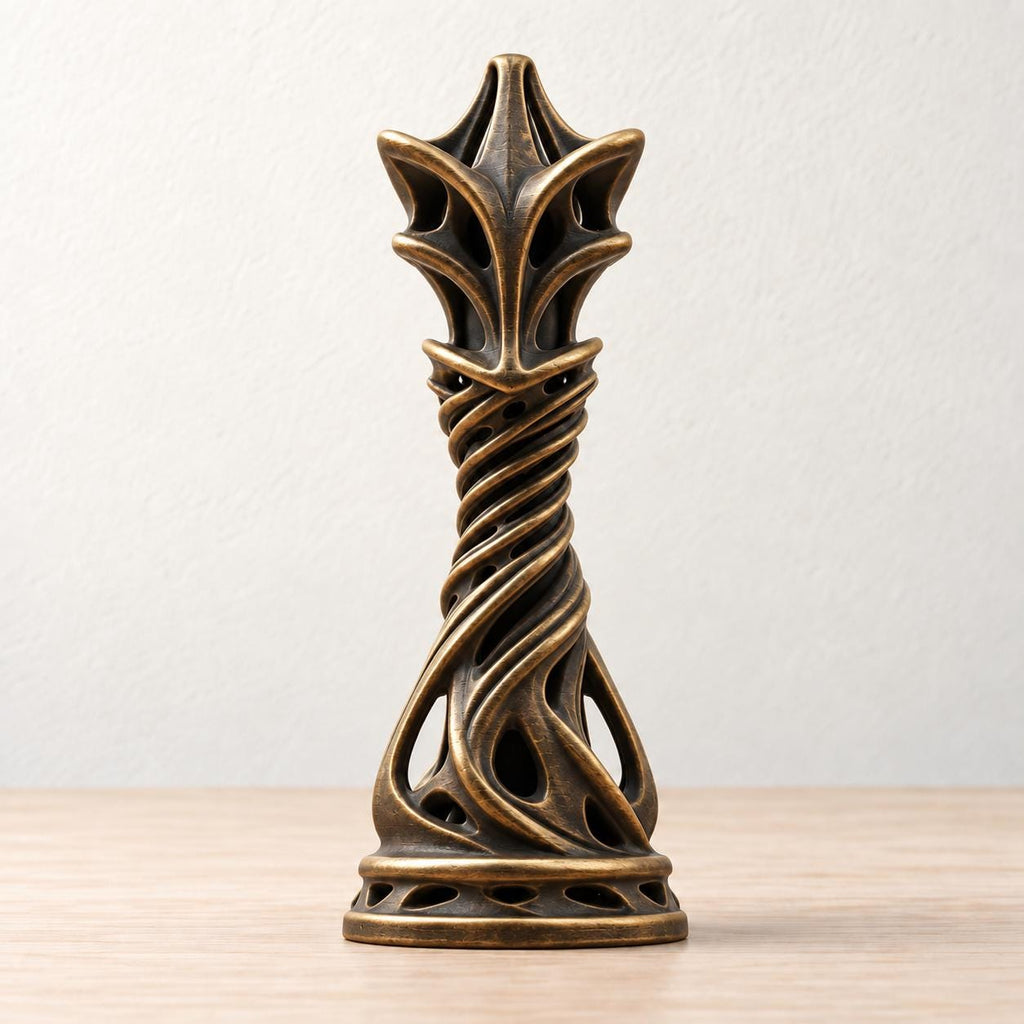 Flow – abstrakte Design-Skulptur | geometrische Wohnraum-Deko | Made in Germany FehnFactory