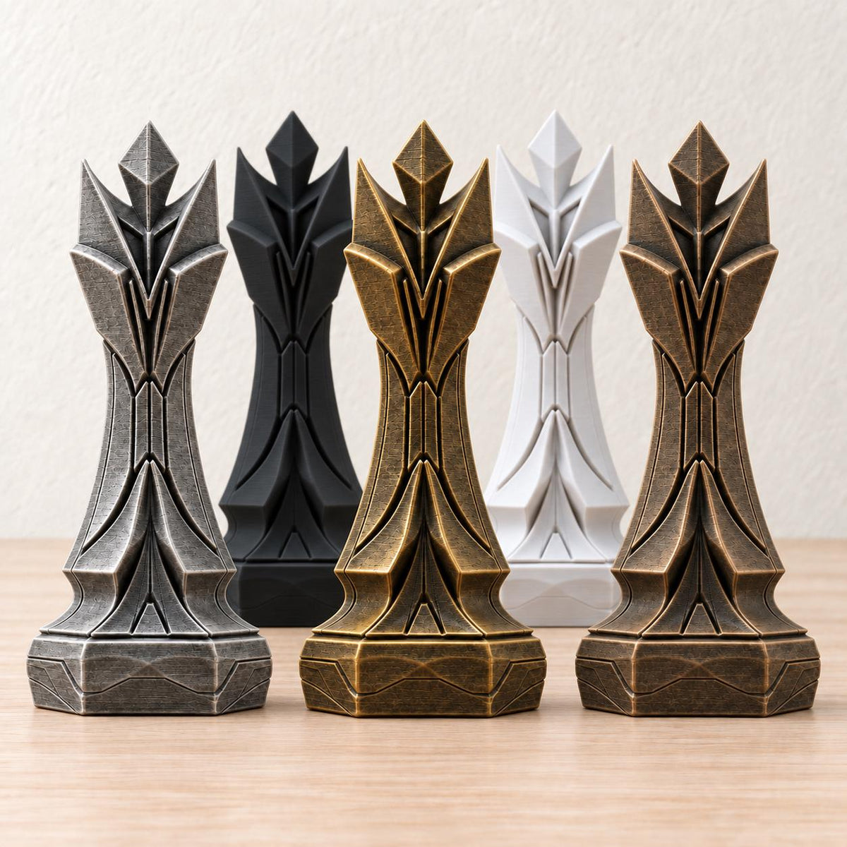 Drift – abstrakte Design-Skulptur | geometrische Wohnraum-Deko | Made in Germany FehnFactory