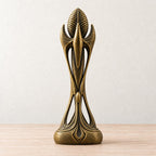Echo – abstrakte Design-Skulptur | geometrische Wohnraum-Deko | Made in Germany FehnFactory