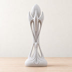 Echo – abstrakte Design-Skulptur | geometrische Wohnraum-Deko | Made in Germany FehnFactory