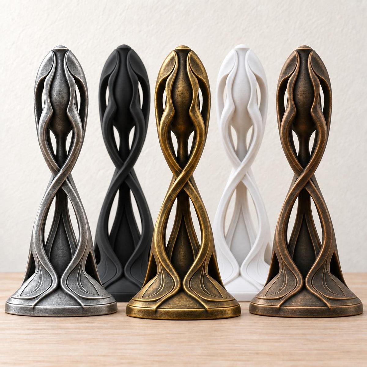 Arc – abstrakte Design-Skulptur | geometrische Wohnraum-Deko | Made in Germany FehnFactory