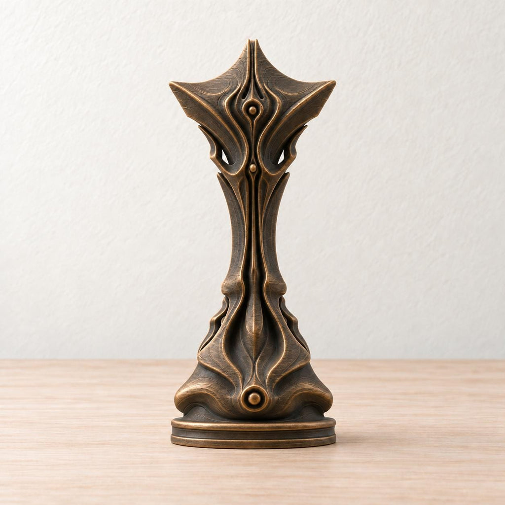 Fold – abstrakte Design-Skulptur | geometrische Wohnraum-Deko | Made in Germany FehnFactory