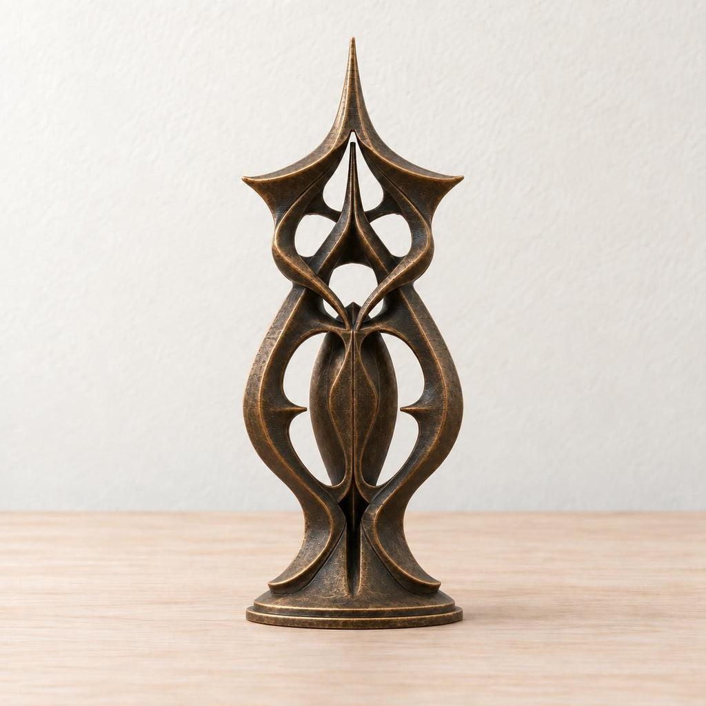 Vortex – abstrakte Design-Skulptur | geometrische Wohnraum-Deko | Made in Germany FehnFactory