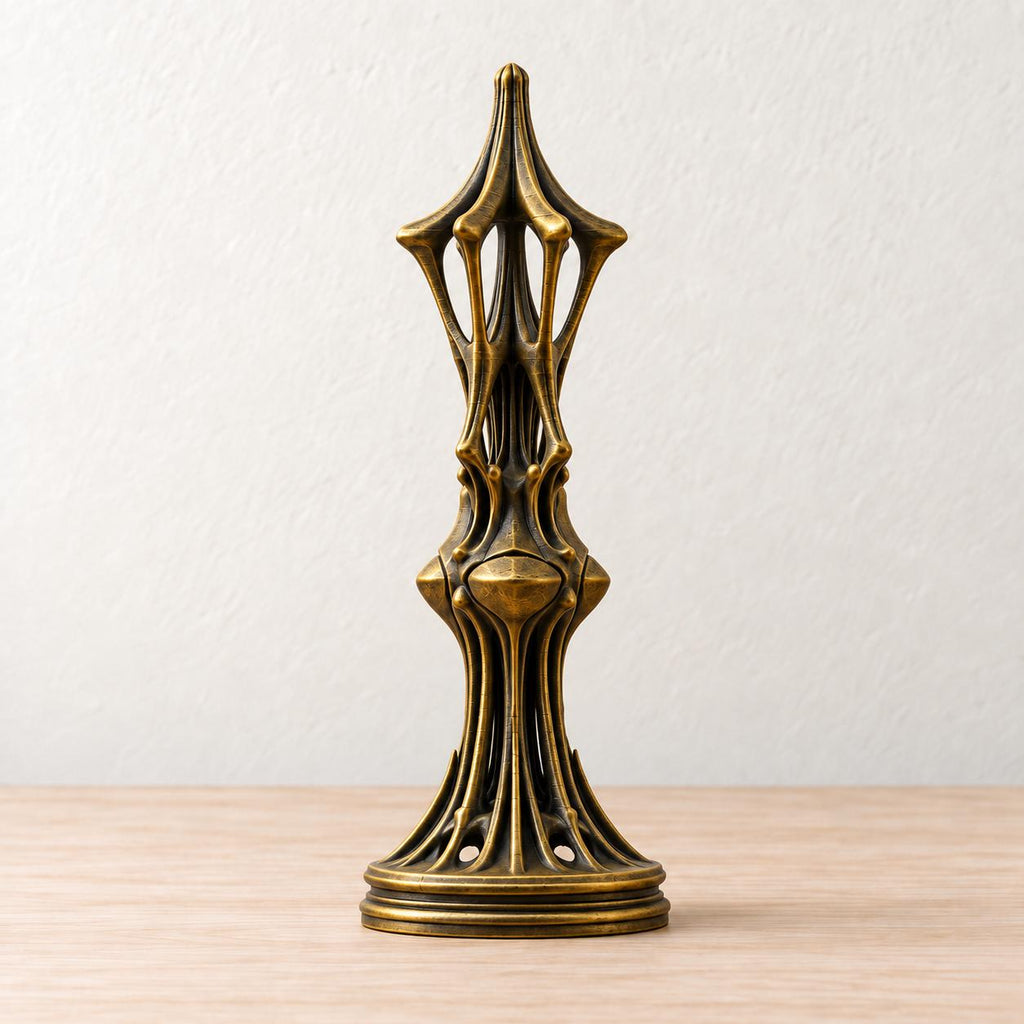 Tension – abstrakte Design-Skulptur | geometrische Wohnraum-Deko | Made in Germany FehnFactory