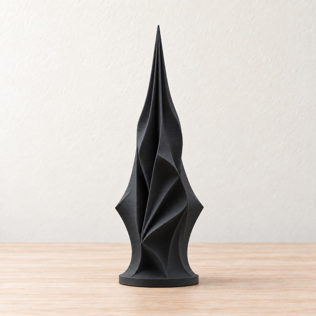 Shell – abstrakte Design-Skulptur | geometrische Wohnraum-Deko | Made in Germany FehnFactory