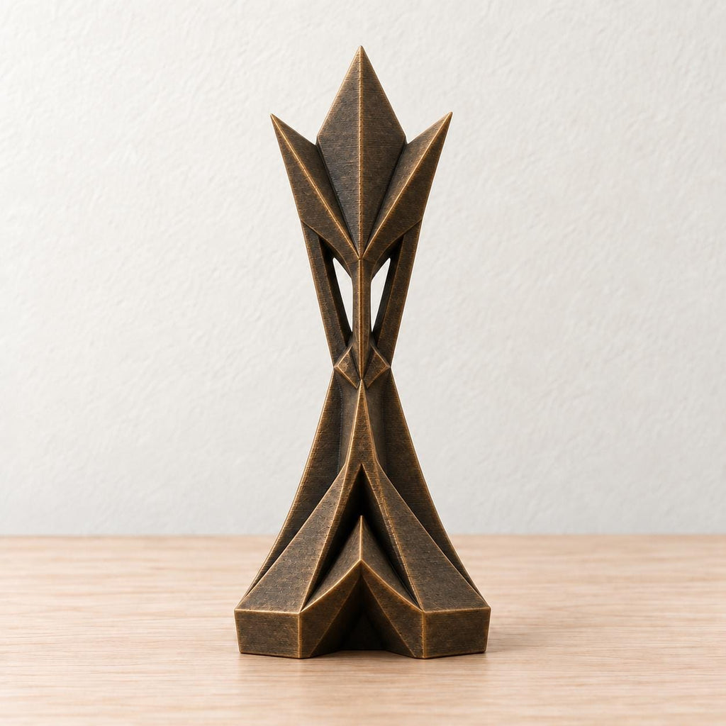 Link – abstrakte Design-Skulptur | geometrische Wohnraum-Deko | Made in Germany FehnFactory