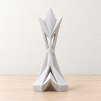 Link – abstrakte Design-Skulptur | geometrische Wohnraum-Deko | Made in Germany FehnFactory