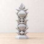 Mesh – abstrakte Design-Skulptur | geometrische Wohnraum-Deko | Made in Germany FehnFactory