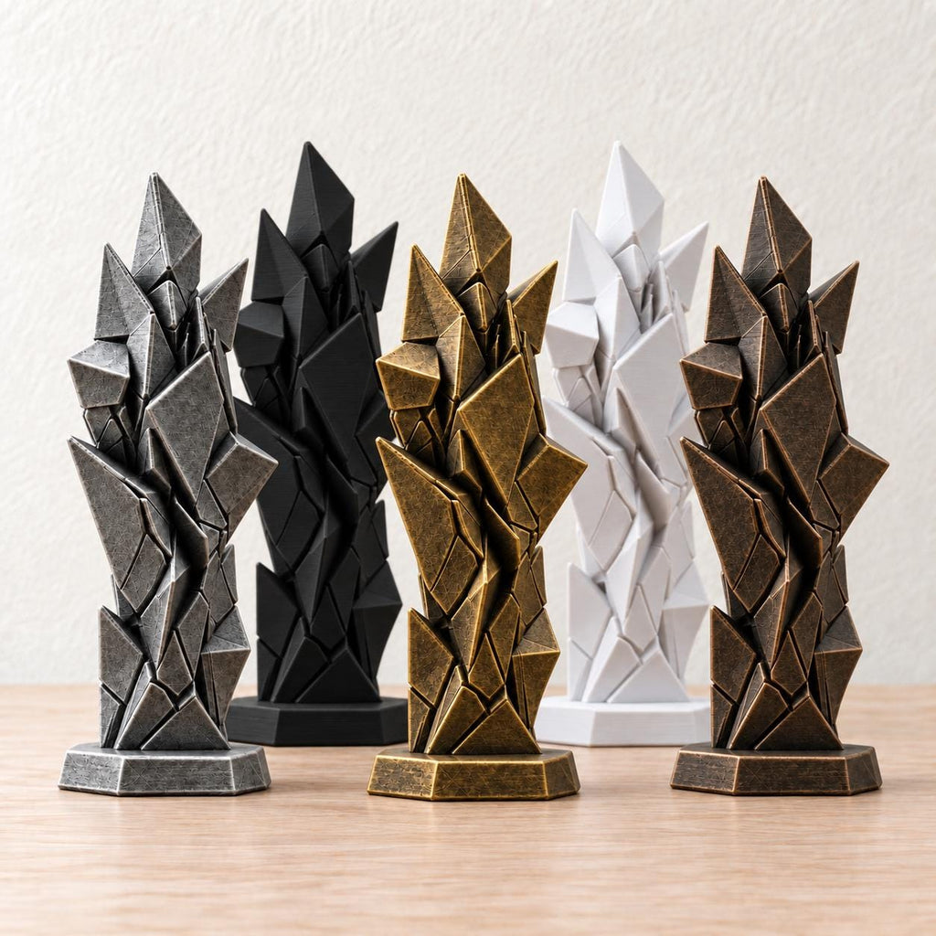 Node – abstrakte Design-Skulptur | geometrische Wohnraum-Deko | Made in Germany FehnFactory