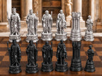 Philosophen-Schachfigurenset – komplett 32-teilig | Antikes Griechenland | 3 Größen & 12 Farbpaare | Made in Germany FehnFactory