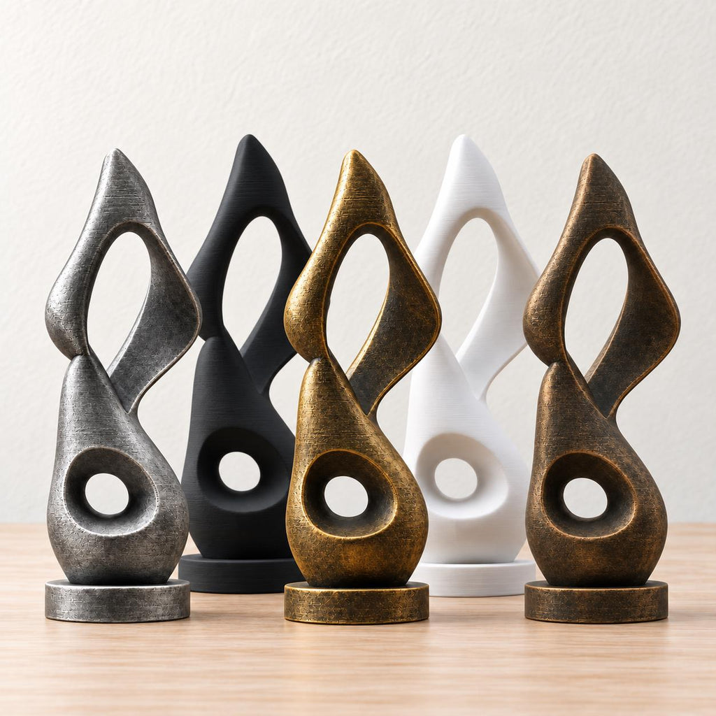 Reach – abstrakte Design-Skulptur | geometrische Wohnraum-Deko | Made in Germany FehnFactory