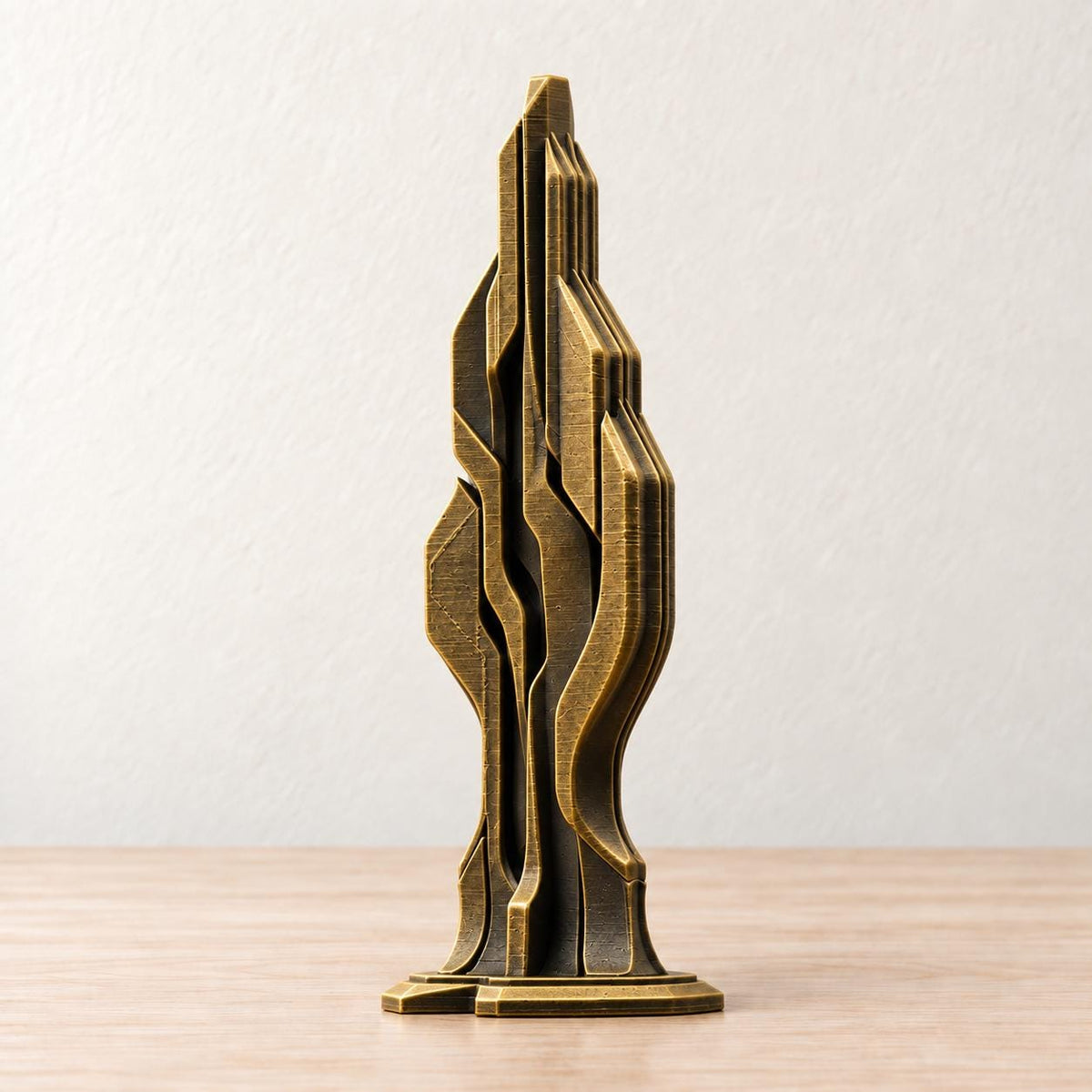 Ascend – abstrakte Design-Skulptur | geometrische Wohnraum-Deko | Made in Germany FehnFactory