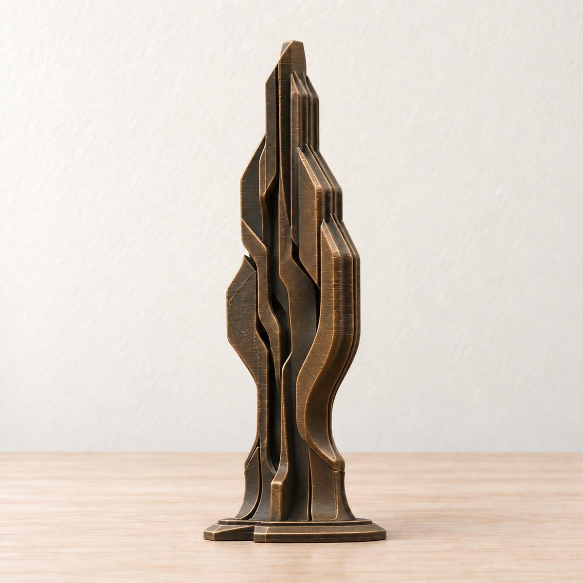 Ascend – abstrakte Design-Skulptur | geometrische Wohnraum-Deko | Made in Germany FehnFactory