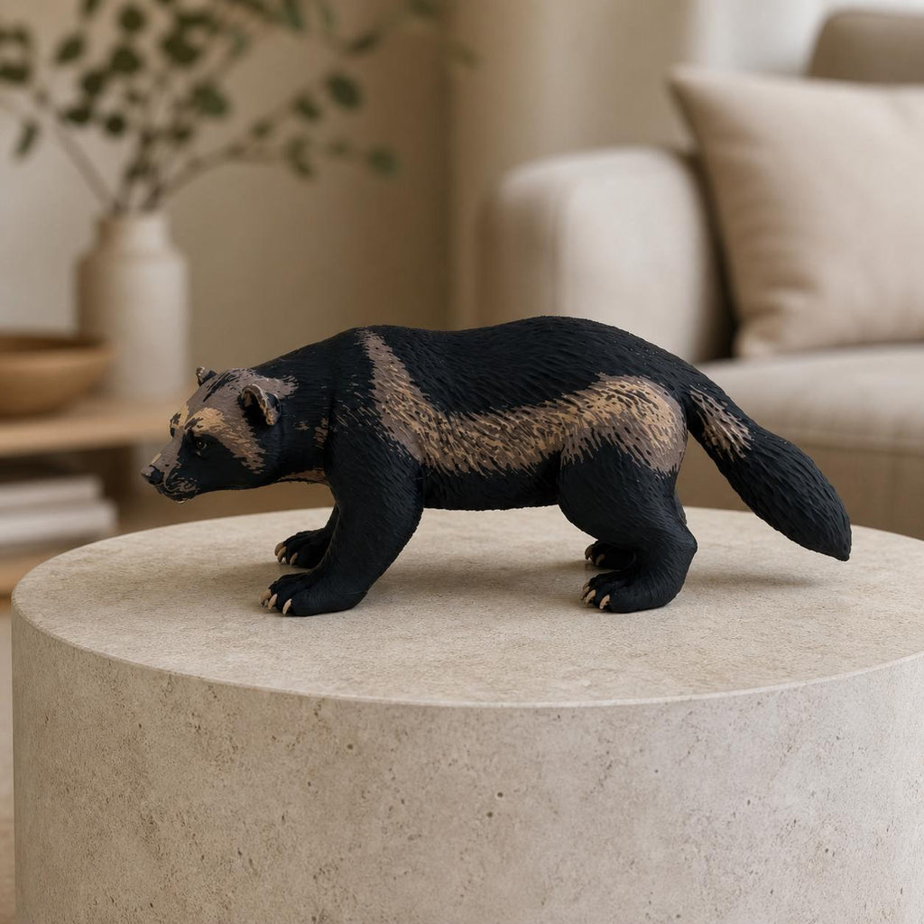 Ironclaw Wolverine – Vielfraß-Skulptur | Tierfigur | Made in Germany FehnFactory