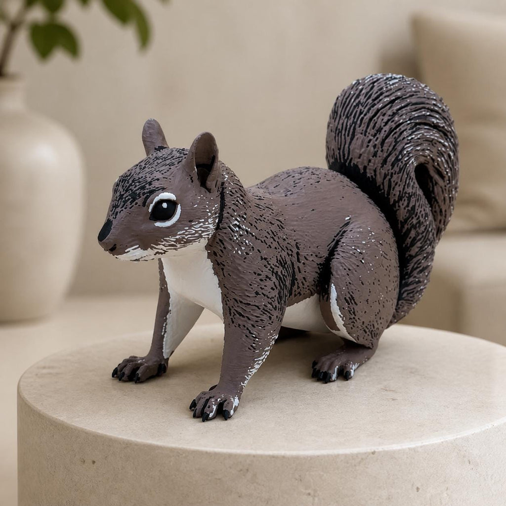 Bushy Buddy – Braunes Eichhörnchen | Waldtier-Figur | Made in Germany FehnFactory